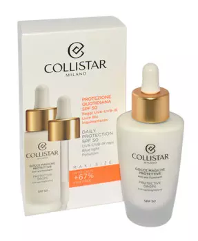 Collistar, Protective Drops Anti-age Brightening Spf 50, флюид для лица, 50 мл