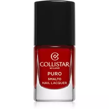 Collistar Puro Long-Lasting Nail Lacquer стойкий лак для ногтей оттенок 109 Papavero Ipnotico 10 мл