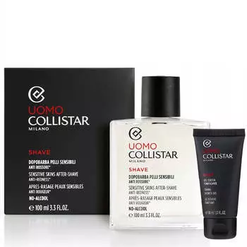 Collistar Sensitive Skins After-Shave set Эмульсия после бритья для чувствительной кожи 100мл + Тонизирующий гель для душа Тонизирующий гель для душа 30мл