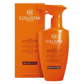 Collistar Supertanning Water увлажняющая вода для загара с алоэ вера, 400 мл