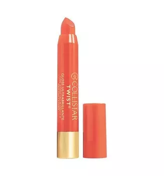 Collistar, Twist Ultrashiny Gloss, блеск для губ с гиалуроновой кислотой 206 Оранжевый, 5,5 мл