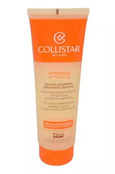 Collistar, Успокаивающий увлажняющий шампунь для душа после загара, Шампунь для волос, 250 мл