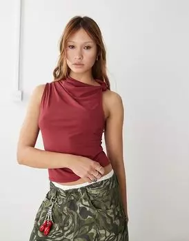 COLLUSION облегающий топ с узлом