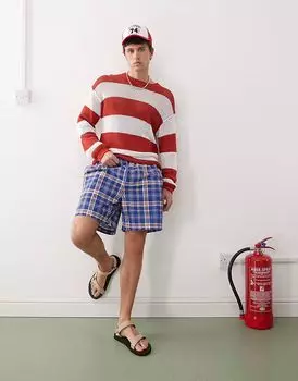 COLLUSION плавки в синюю клетку