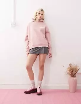 COLLUSION светло-розовая толстовка с логотипом (часть комплекта)