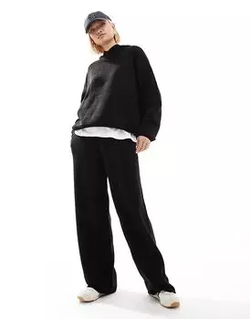 COLLUSION свободные черные трикотажные джоггеры (часть комплекта)