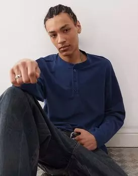 COLLUSION, свободный топ-херли темно-синего цвета