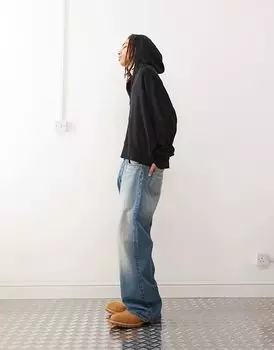 COLLUSION трикотажная толстовка оверсайз в цвете Navy