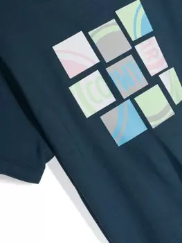 Colmar Kids футболка с логотипом, синий