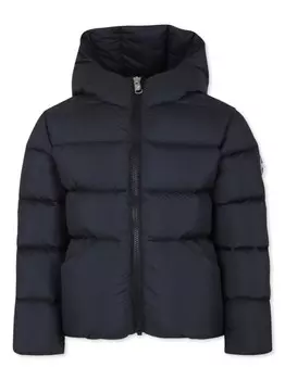 Colmar Kids куртка с логотипом-нашивкой, черный