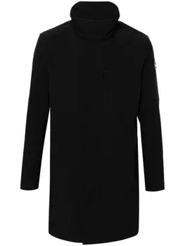 Colmar прорезиненное пальто с нашивкой-логотипом, черный