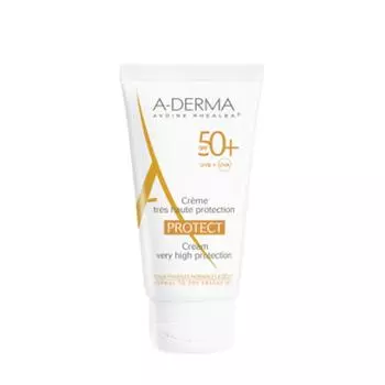 Cолнцезащитный крем A-Derma SPF50+, 40 мл