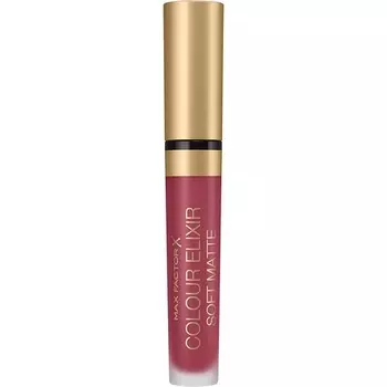 Color Elixir Soft Matte 035 Выцветший красный 4 мл, Max Factor