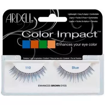 Color Impact Lash 110 Накладные ресницы синие 1 пара, Ardell