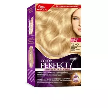 Color Perfect 7 100% покрытие седины #12/0-натуральный светло-русый 4 U, Wella