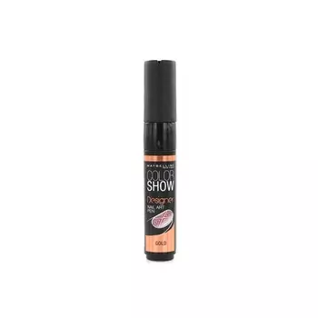 Color Show Designer Nail Art Pen Золотой инструмент для дизайна ногтей для красивых ногтей, Maybelline New York