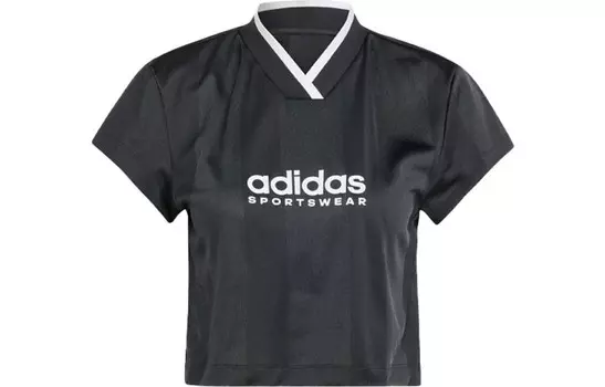 COLORBLOCK Укороченный топ женский черный Adidas