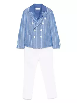 Colorichiari костюм в тонкую полоску, синий