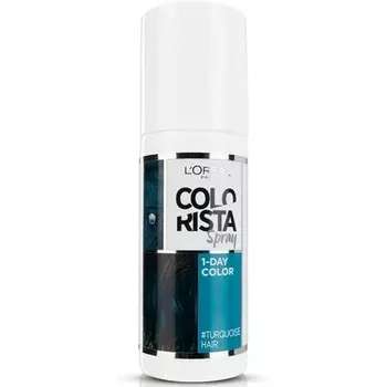 Colorista 1 Day Color Временный лак для волос 75 мл Бирюзовый L'Oral