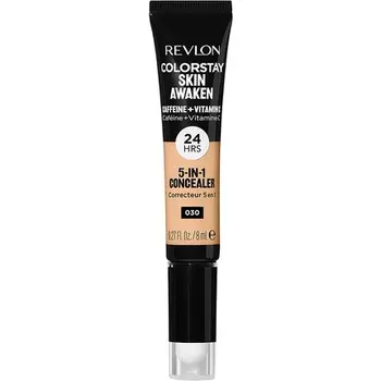 Colorstay Skin Awaken 5-в-1 Консилер 24 часа без ароматизаторов и парабенов Cool Ivory 030 8 мл, Revlon