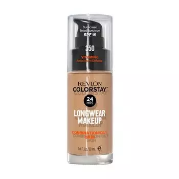 Colorstay spf15 витамин Е стойкая тональная основа Revlon, цвет 350, 30 мл