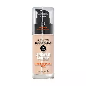 Colorstay spf15 витамин Е стойкая тональная основа Revlon, цвет 110, 30 мл