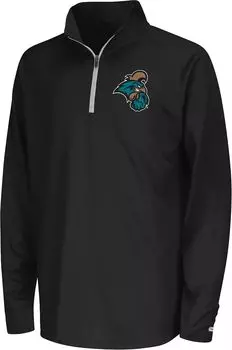 Colosseum Черная куртка на молнии Coastal Carolina Chanticleers Draft на молнии