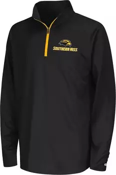 Colosseum Черная куртка Youth Southern Miss Golden Eagles на молнии