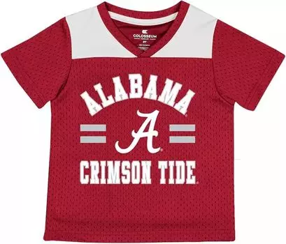 Colosseum Джерси Toddler Alabama Crimson Tide Crimson Ka-Boot-It