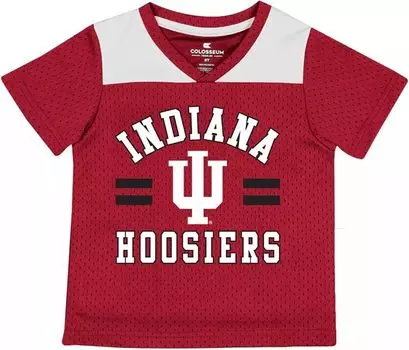 Colosseum Джерси Toddler Indiana Hoosiers Crimson Ka-Boot-It