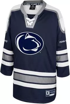 Colosseum Молодёжная хоккейная майка Penn State Nittany Lions Navy Sense of Hope