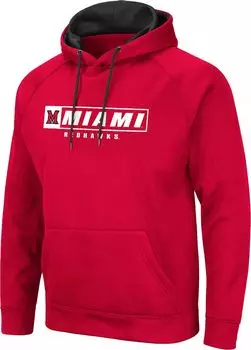 Colosseum Мужская красная толстовка Miami RedHawks