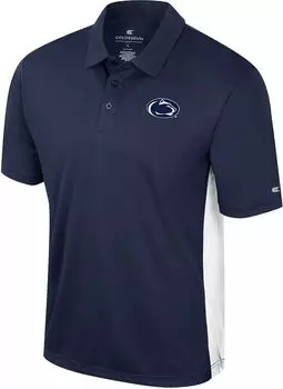 Colosseum Мужская синяя футболка-поло Penn State Nittany Lions Blue