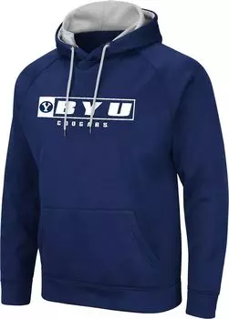 Colosseum Мужская синяя толстовка BYU Cougars