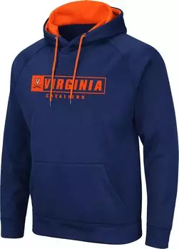 Colosseum Мужская темно-синяя толстовка Virginia Cavaliers
