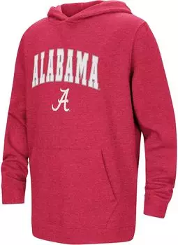 Colosseum Пуловер с капюшоном Youth Alabama Crimson Tide Cardinal Campus