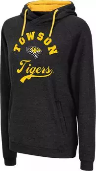 Colosseum Женская черная худи Towson Tigers