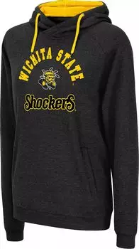 Colosseum Женская черная толстовка Wichita State Shockers
