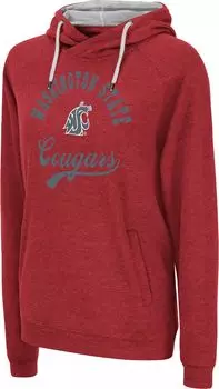 Colosseum Женская худи Washington State Cougars Crimson Hoodie