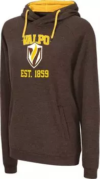 Colosseum Женская коричневая толстовка Valparaiso Beacons коричневого цвета