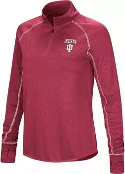 Colosseum Женская куртка Indiana Hoosiers Crimson Stingray на молнии