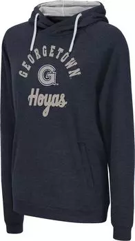 Colosseum Женская синяя толстовка Georgetown Hoyas
