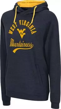 Colosseum Женская темно-синяя толстовка West Virginia Mountaineers