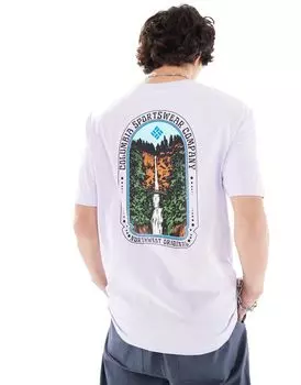 Columbia — Cavalry — сиреневая футболка с рисунком на спине