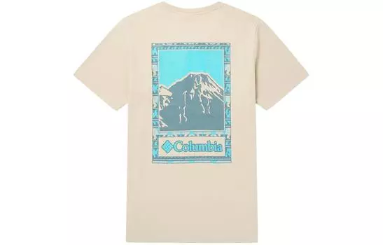 Columbia Футболка унисекс хаки