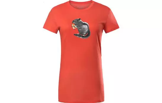 Columbia Футболка женская оранжевая