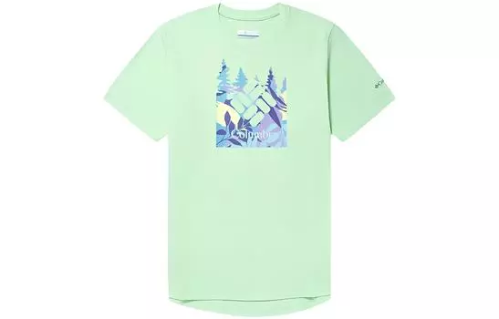 Columbia Футболка женская зеленые