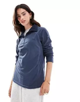 Columbia – Glacial IV – темно-синяя флисовая толстовка с молнией на шее