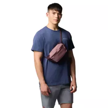 Columbia Легкая упаковываемая поясная сумка унисекс, красный