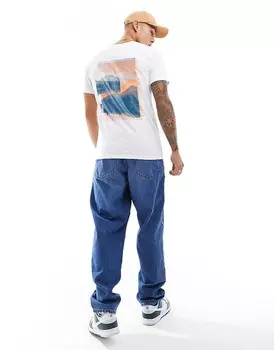 Columbia – Rapid Ridge – белая футболка с рисунком на спине